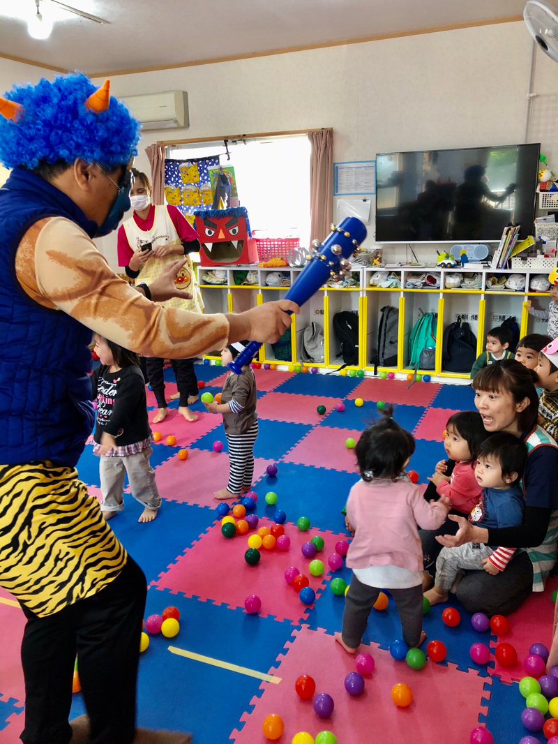 鬼が来たぞ〜‼️ 鬼が来たぞ〜‼️