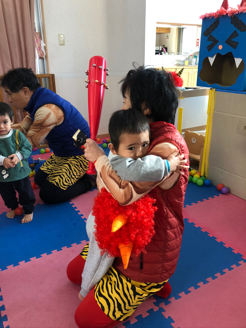 鬼が来たぞ〜‼️ 鬼が来たぞ〜‼️