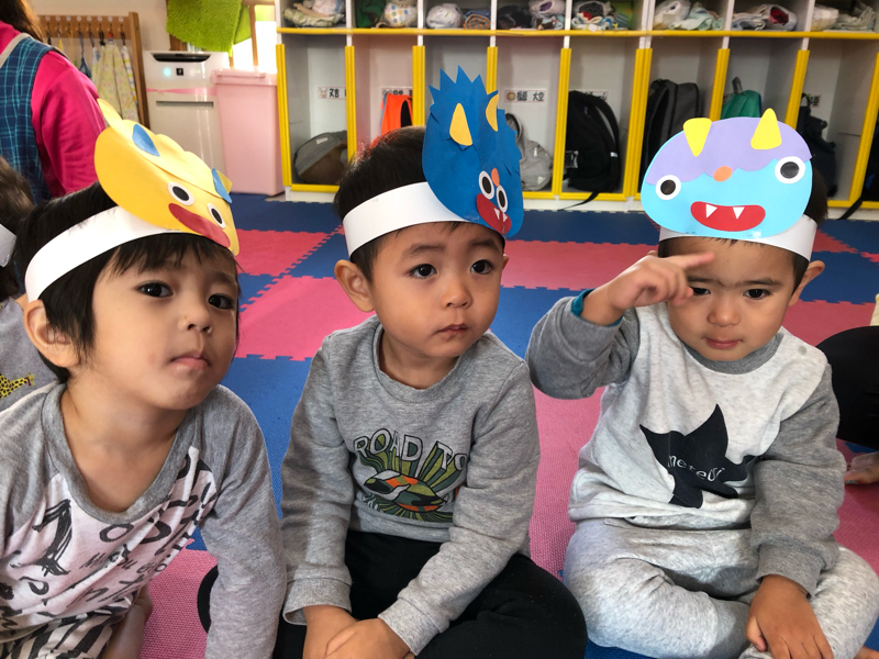 鬼が来たぞ〜‼️ 鬼が来たぞ〜‼️