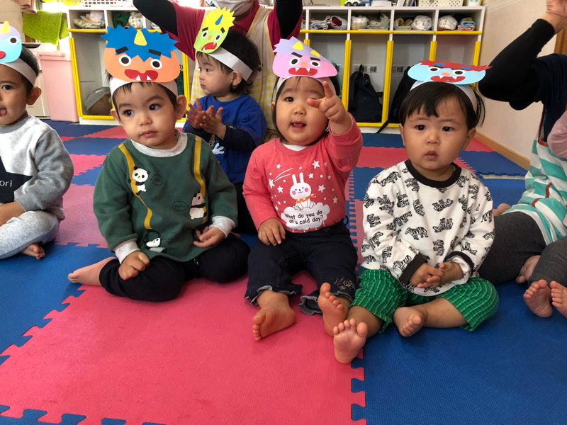 鬼が来たぞ〜‼️ 鬼が来たぞ〜‼️