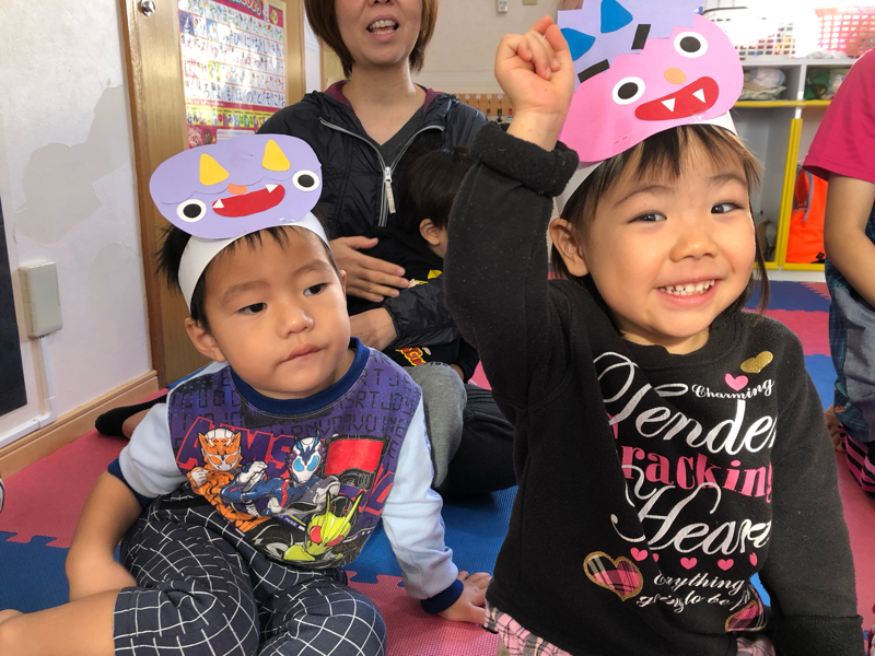 鬼が来たぞ〜‼️ 鬼が来たぞ〜‼️