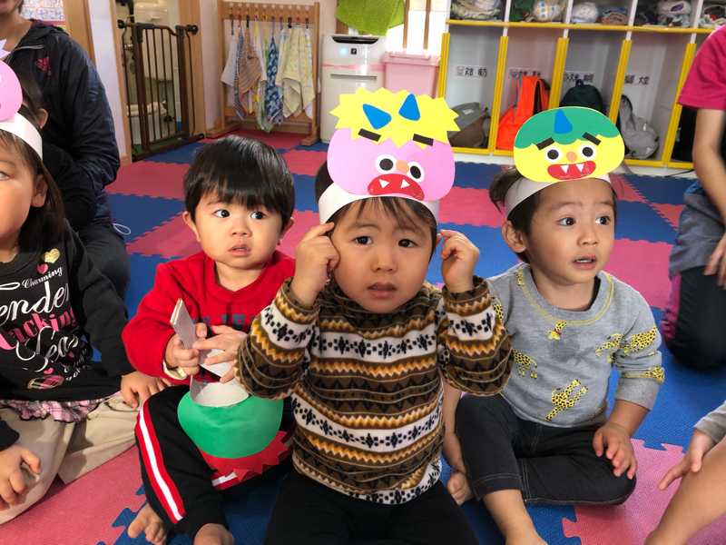 鬼が来たぞ〜‼️ 鬼が来たぞ〜‼️