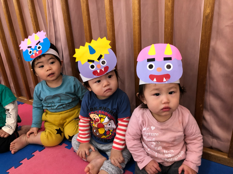 鬼が来たぞ〜‼️ 鬼が来たぞ〜‼️