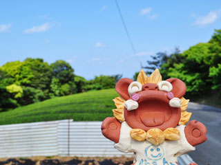 お出かけシーサー