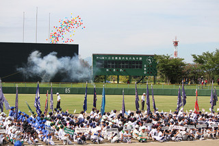 福岡市教育長杯争奪少年野球大会（開会式～練習）