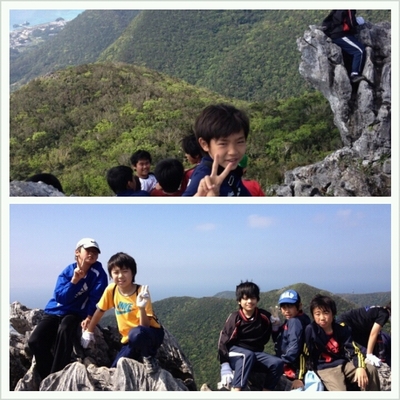 卒業登山 嘉津宇岳