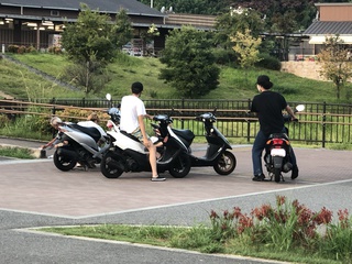 ミニ 暴走族。 ミニ 暴走族。