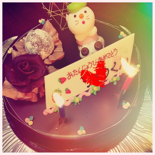 祝*2歳。 祝*2歳。