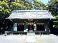 賀久留神社（浜松市西区神ヶ谷から）