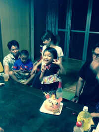 ちあらさん誕生日ー☆ 2013/10/25 17:44:08