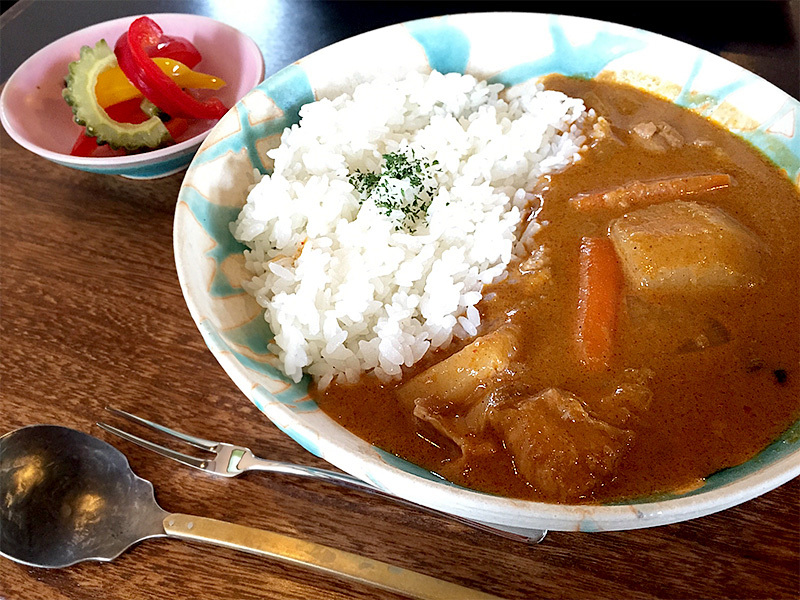 瑠庵+島色 マッサマンカレー！