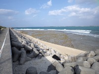 伊奈武瀬の海岸