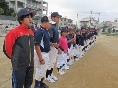 親子野球大会＆卒団式