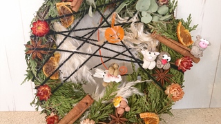 10月14日は型にはまらないハーブリース作り(^-^)予約受付中♪