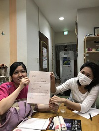 アロマセラピスト試験対策コース受講終了のTさんとYさんからの授業へのコメント頂きましたぁ～♥