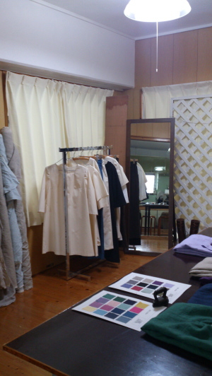 展示会中！