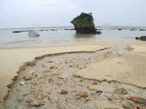 大雨の爪痕