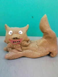シーサー作り