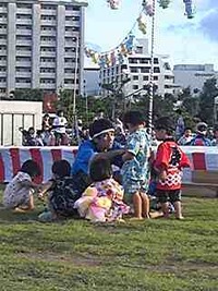子供の夏祭り