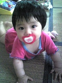 上間あみちゃんです。 2011/07/26 23:36:38