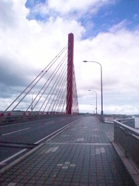 海中道路なう 2011/07/02 12:35:33