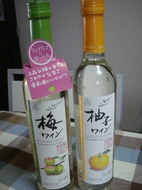 サントネージュ 梅ワイン／柚子ワイン 2011/07/11 12:10:09