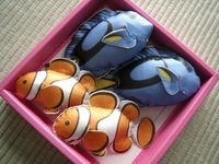 お魚が海を渡ってやってきた