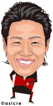 清水宏保　似顔絵イラスト 2011/02/27 23:00:00