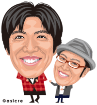 Wコロン　似顔絵イラスト 2011/11/10 23:38:13