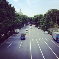 歩道橋からの風景 2012/07/09 19:43:47