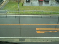 雨の日の現場
