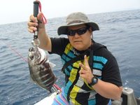 最近の沖釣り（グルクン釣り）