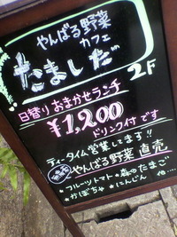 やるばる野菜カフェ たましだ(*^ー^)ノ♪