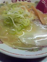 初ひとりラーメン