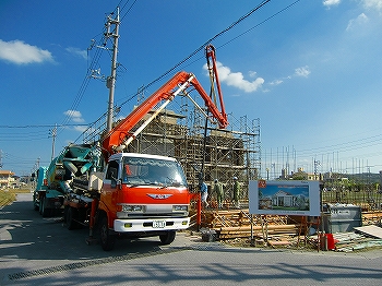 基礎コン打設