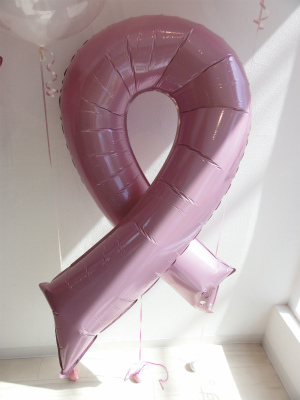 ピンクリボンバルーン、Pink Ribbon Balloon,乳がん検診啓発運動