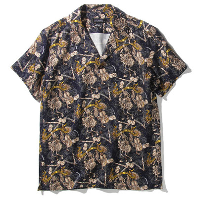 トップス RUDE GALLERY ALOHA SHIRT RUDE CATS PRINT BIRD LAND -blog-:ALOHA SHIRT -RUDE CATS PRINT (RUDE GALLERY)