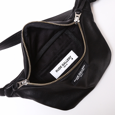WAIST BAG -LEATHER- (RUDE GALLERY)