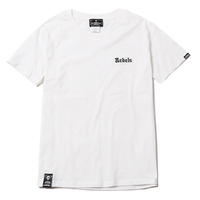 REBELS EMBR TEE (BLACK REBEL)
