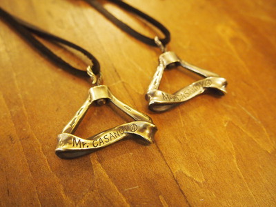 GLASS HUNGER NECK-LACE (Argent Gream×Mr.CASANOVA)