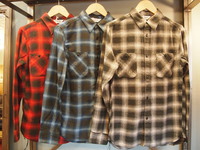 OMBRE CHECK WORK SHIRTS (FIVE BROTHER)