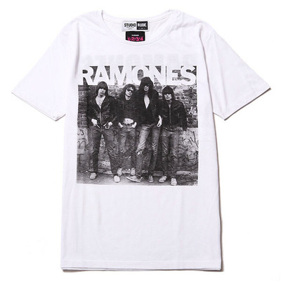 RAMONES×STUDIO RUDE TEE1
