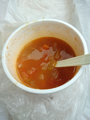 野菜で暖