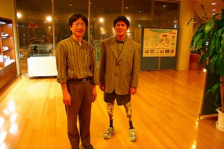 「義足のランナー」島袋さんがお越しになりました！