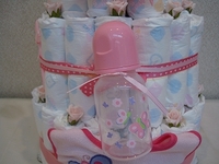 出産祝いにおむつケーキ！プレゼントにも最適です！