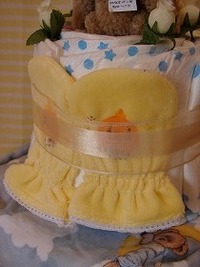 オムツ2段ケーキ