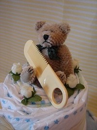 オムツ2段ケーキ
