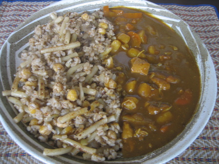 は～ちゃんカレー登場
