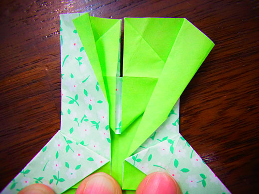 ワンピース折り紙　折り方