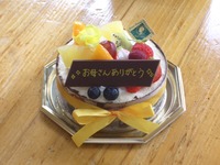 母の日のケーキ